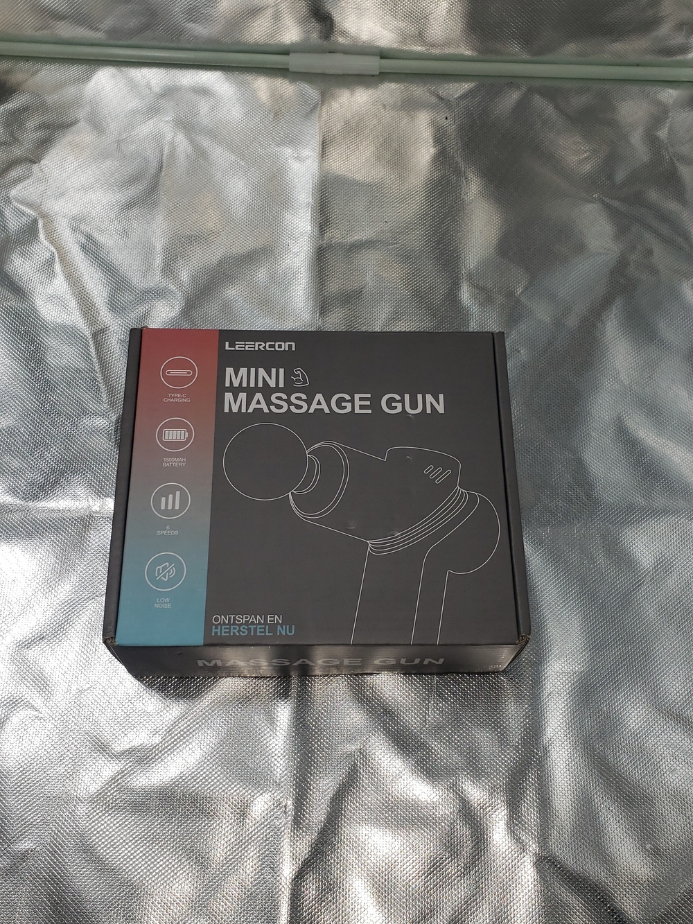 Massage Gun Deep Tissue Mini Muscle Massager for Pain Relief, Blue